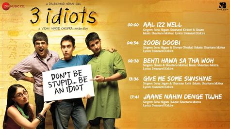 3 idiots ost|3 idiots songs collection.